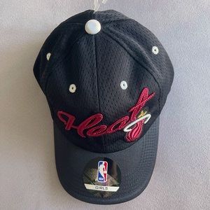 NWT Girls Miami Heat Baseball cap